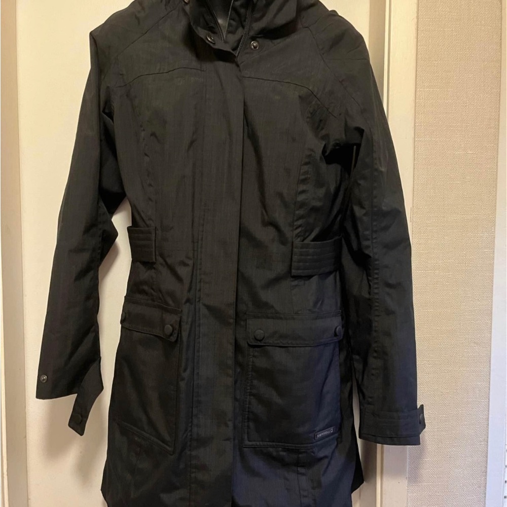 Women's Black Hooded Jacket